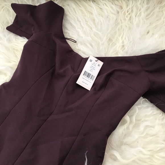 Cinq a Sept Kenna Off-the-Shoulder Skater Dress - Picture 5 of 6